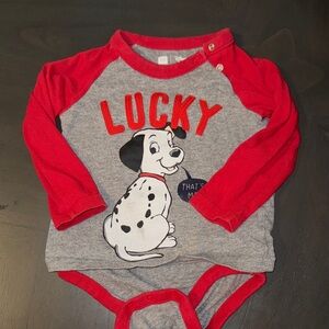 101 dalmations baby gap onsie t shirt. - 12-18m gently used